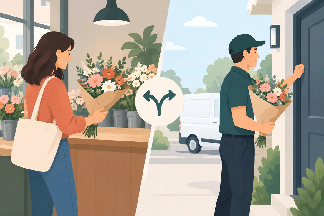 Pickup Flowers or Local Delivery: Which Fits?