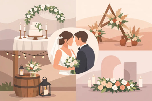A Small Wedding Florals Example for Every Style