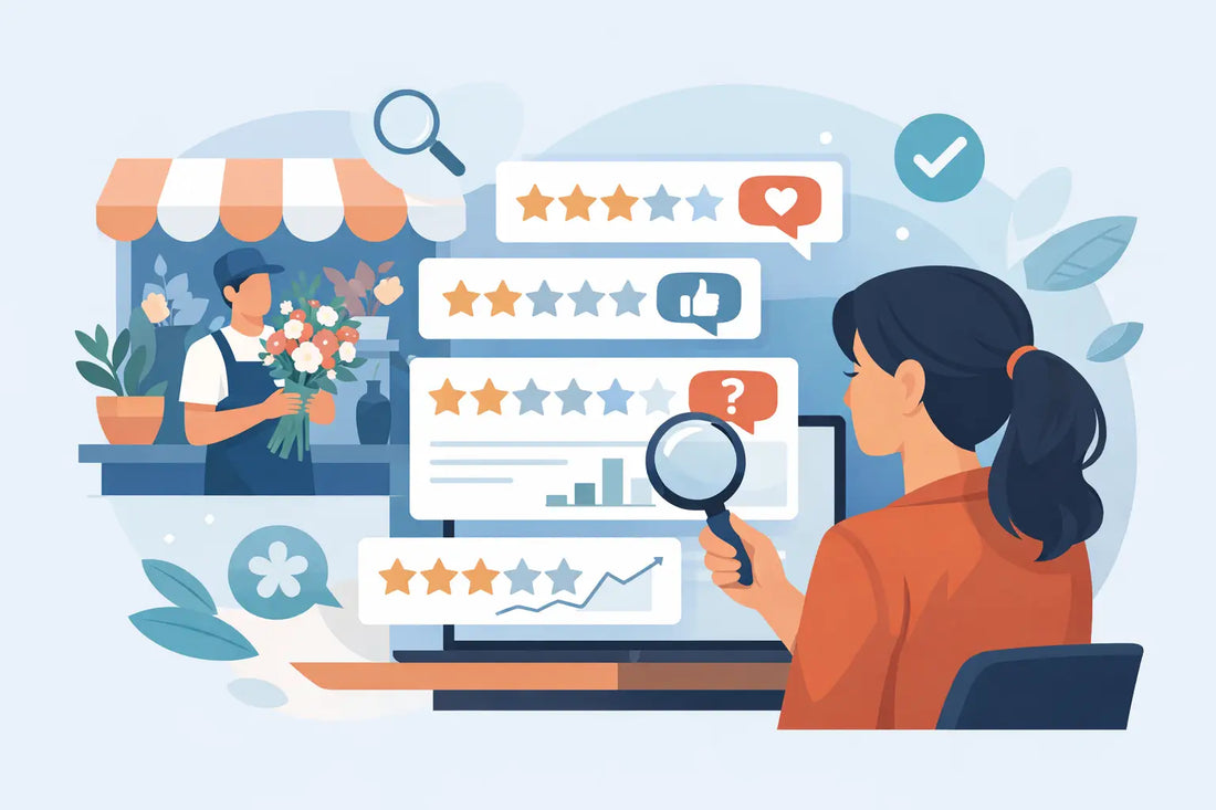 What Independent Florist Reviews Really Tell You