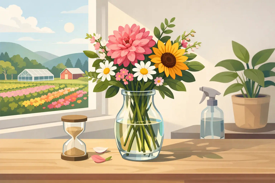 Can Locally Grown Flowers Last Longer at Home?