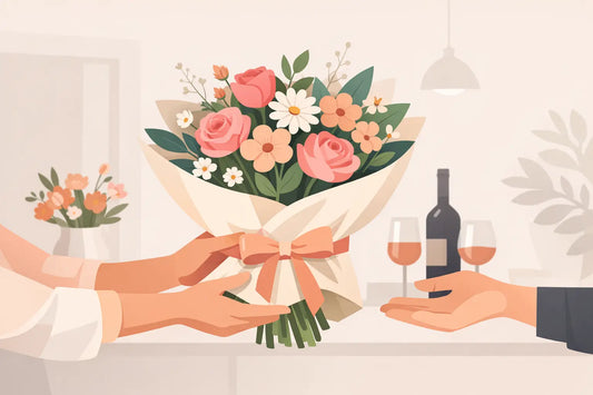 Flowers for Hostess Gifts That Feel Thoughtful