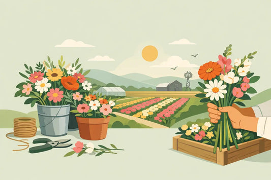 A Guide to Locally Grown Flowers - Pocket's Cottage
