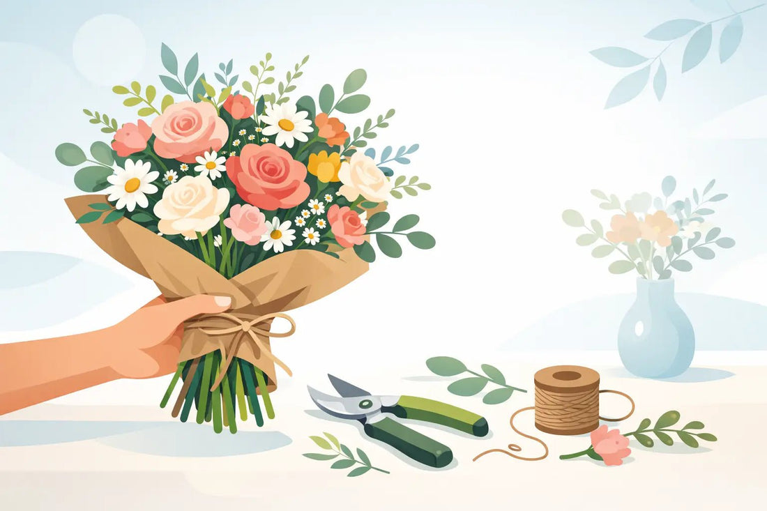 What Are Hand Tied Flowers? - Pocket's Cottage