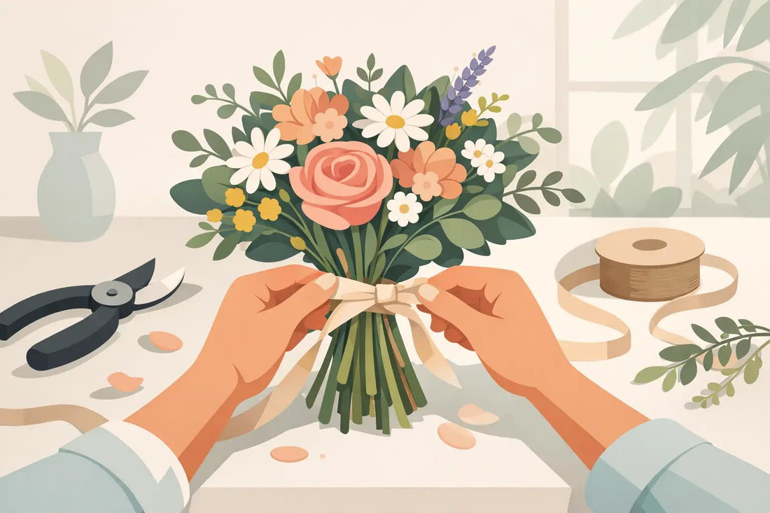 What Makes a Hand Tied Garden Bouquet Special? - Pocket's Cottage