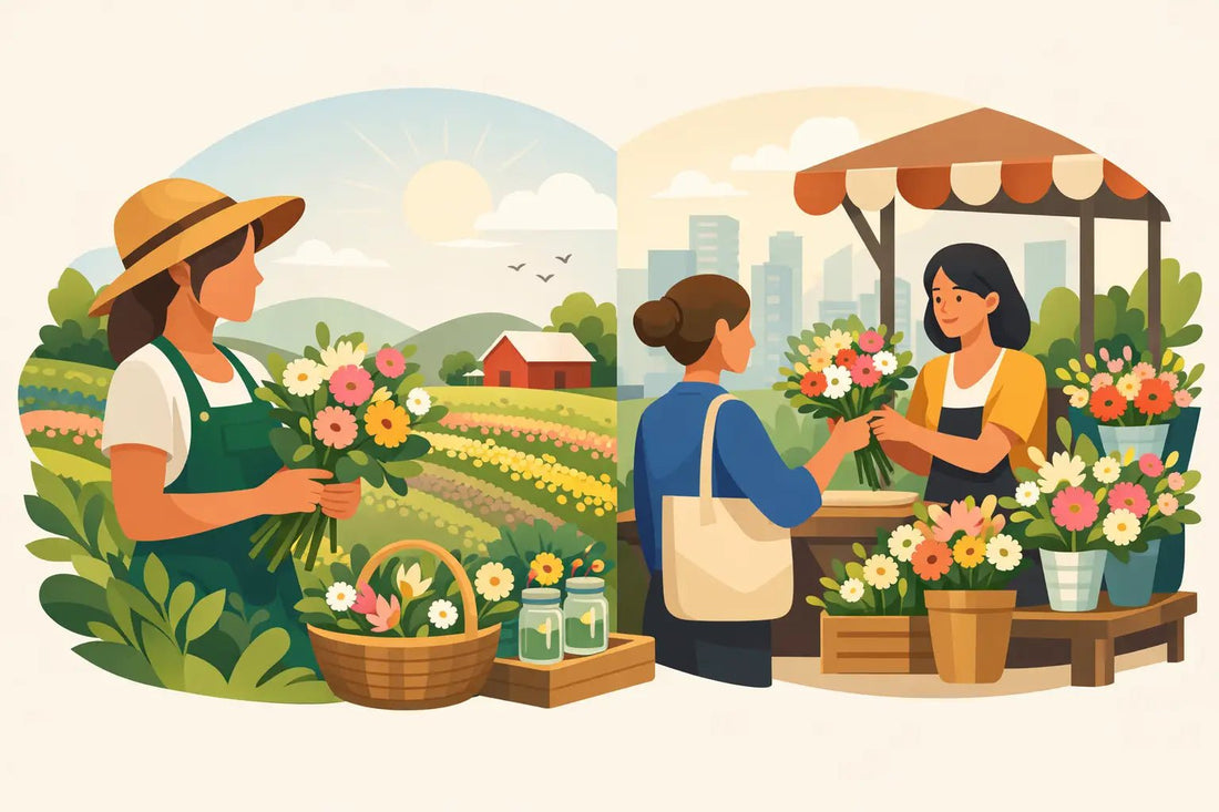 Why Locally Sourced Flowers Feel Better - Pocket's Cottage