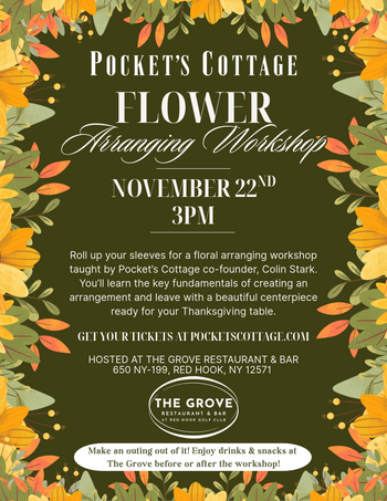 Flower Arranging Workshop at The Grove image