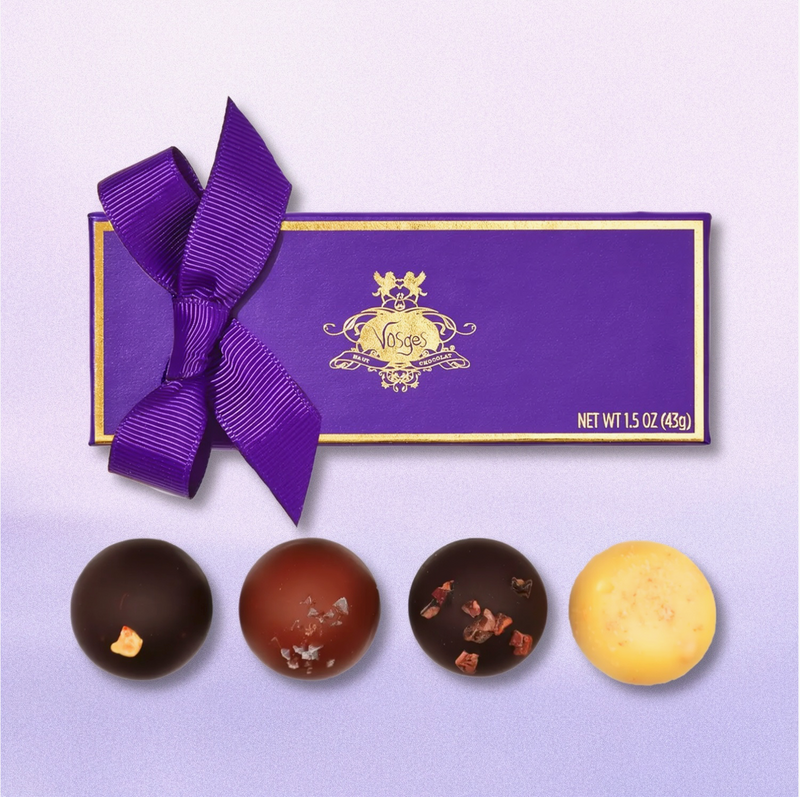 Vosges Maison Collection Chocolate Truffles, 4 Piece