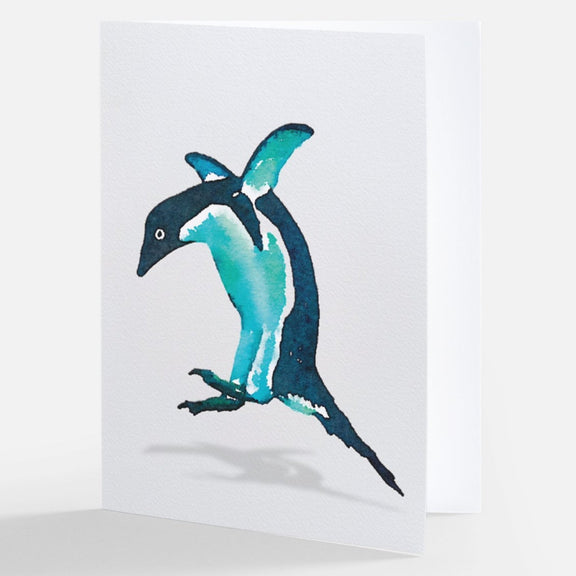 Emperor Penguin Greeting Card - Pocket's Cottage